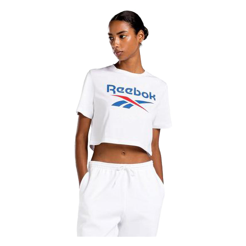 Identity Big Logo Cropped T-Shirt