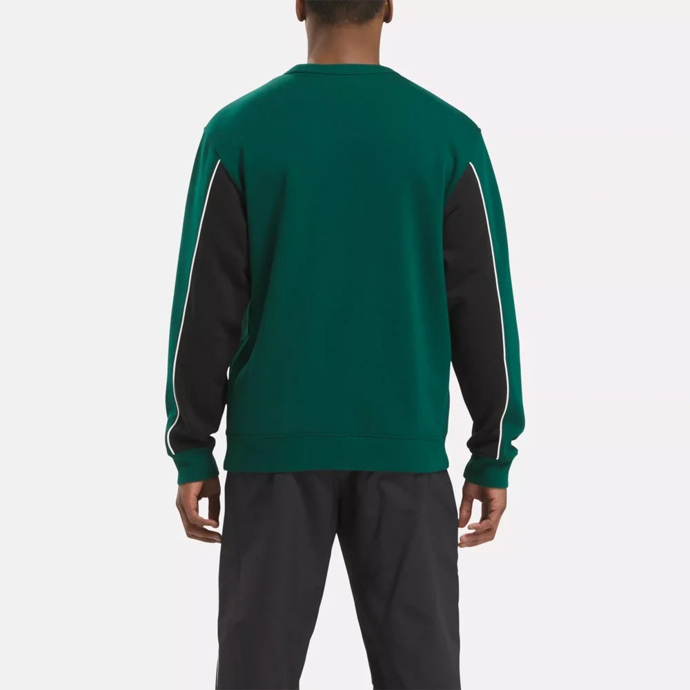Striped Crewneck Sweatshirt