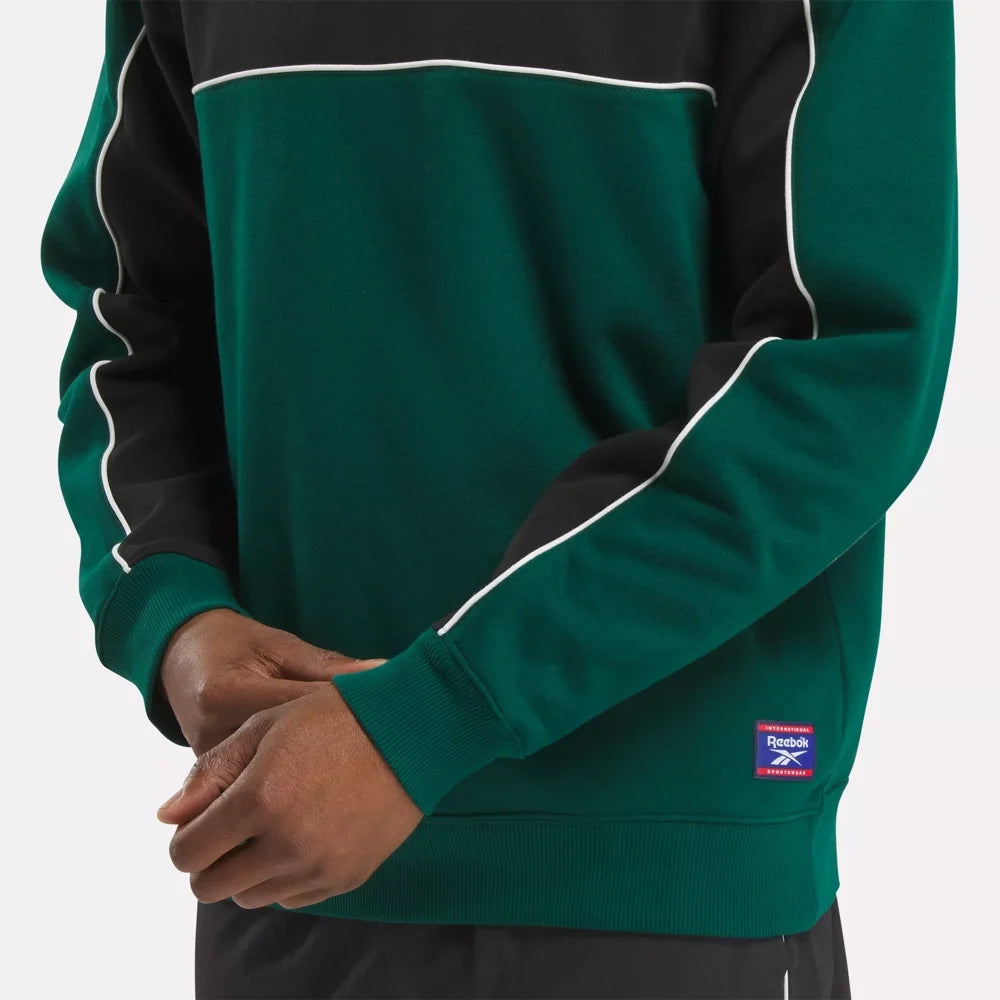 Striped Crewneck Sweatshirt