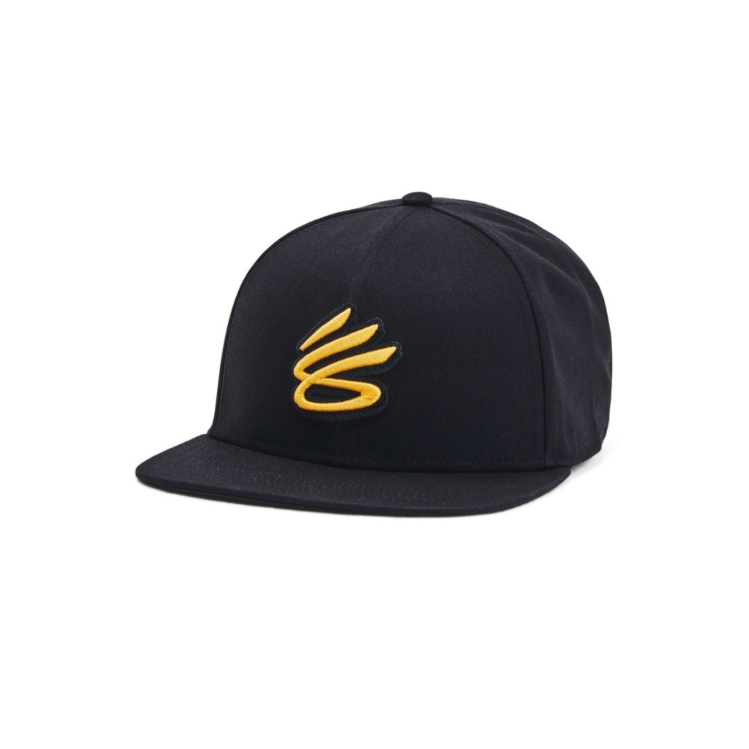 Curry Flat Brim Snapback Cap