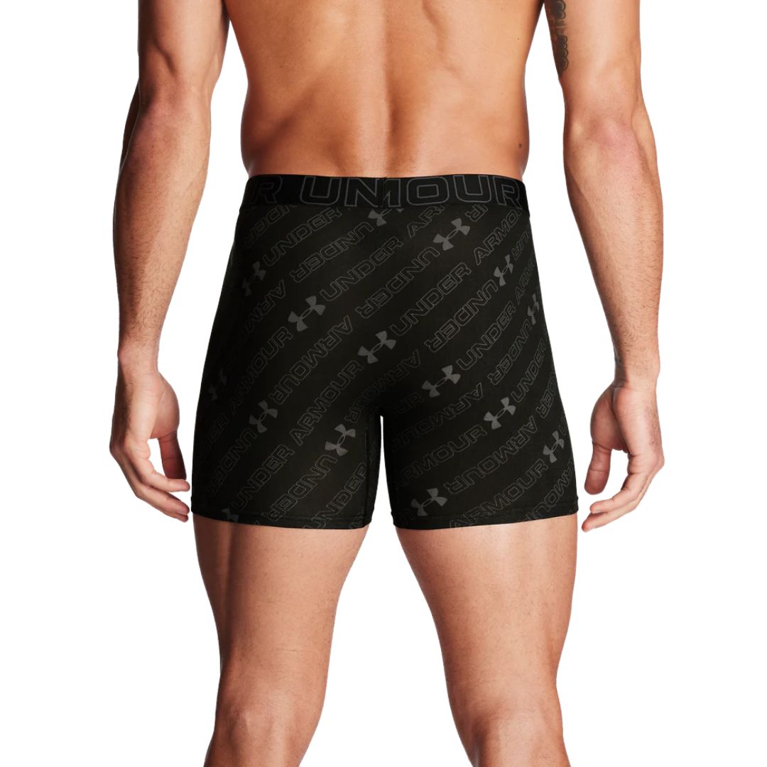 Performance Cotton 6" 3-Pack Printed Boxer