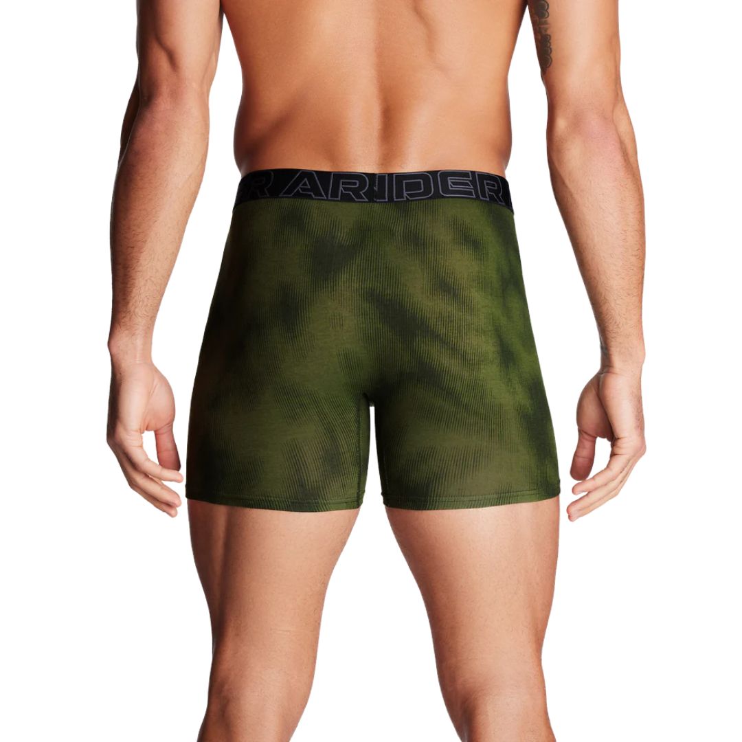Performance Cotton 6" 3-Pack Printed Boxer