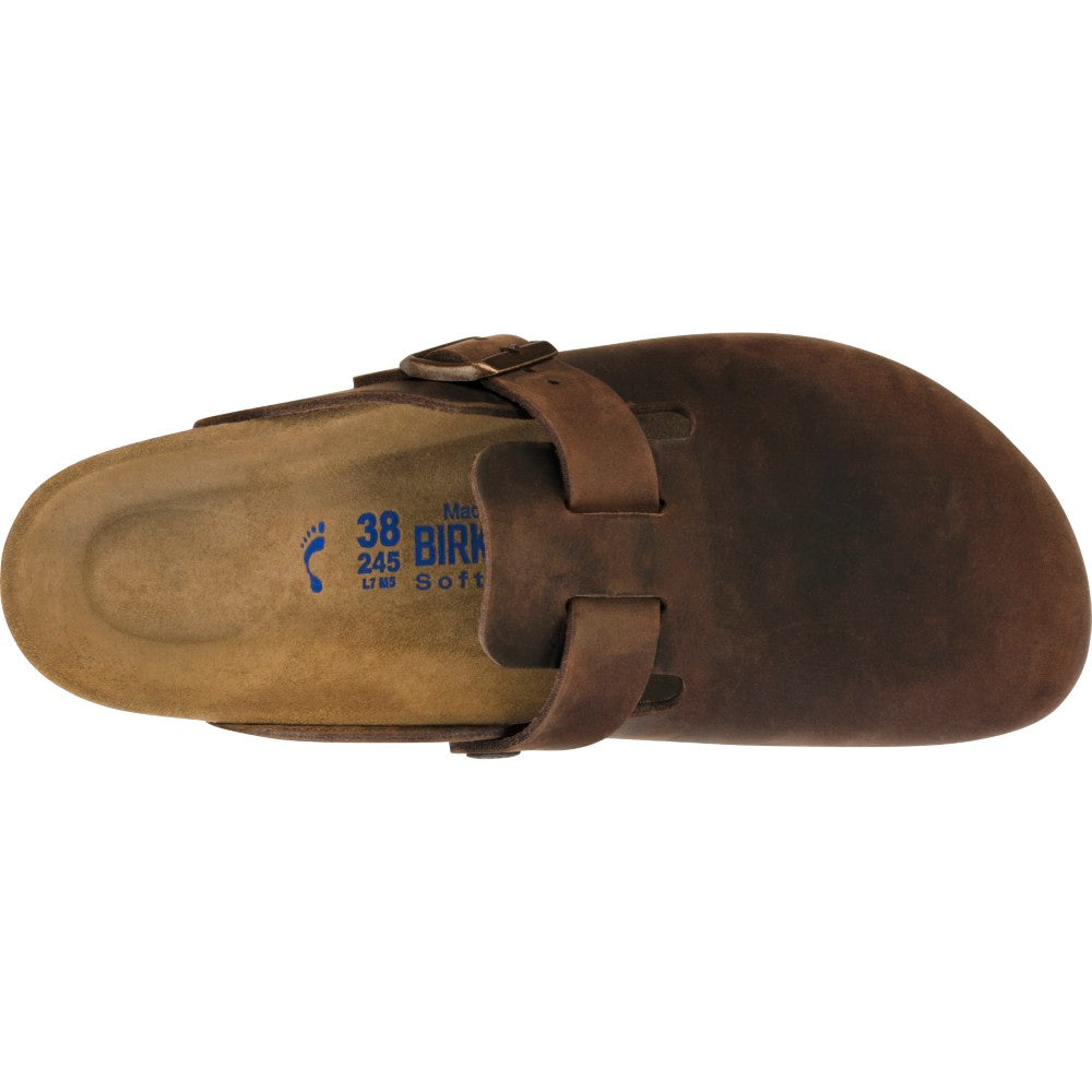 Boston Soft Footbed Oiled Leather