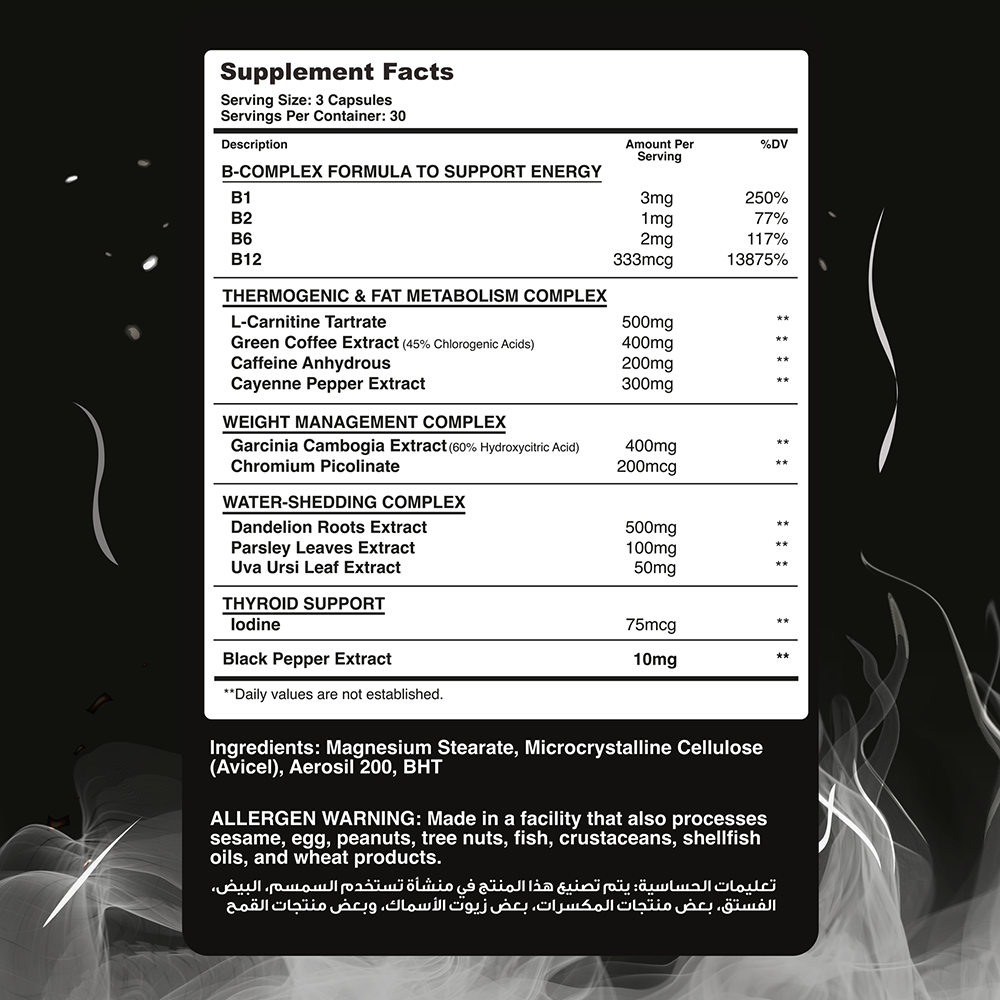 Muscle Add Black Burn 5.0 - 30 Servings