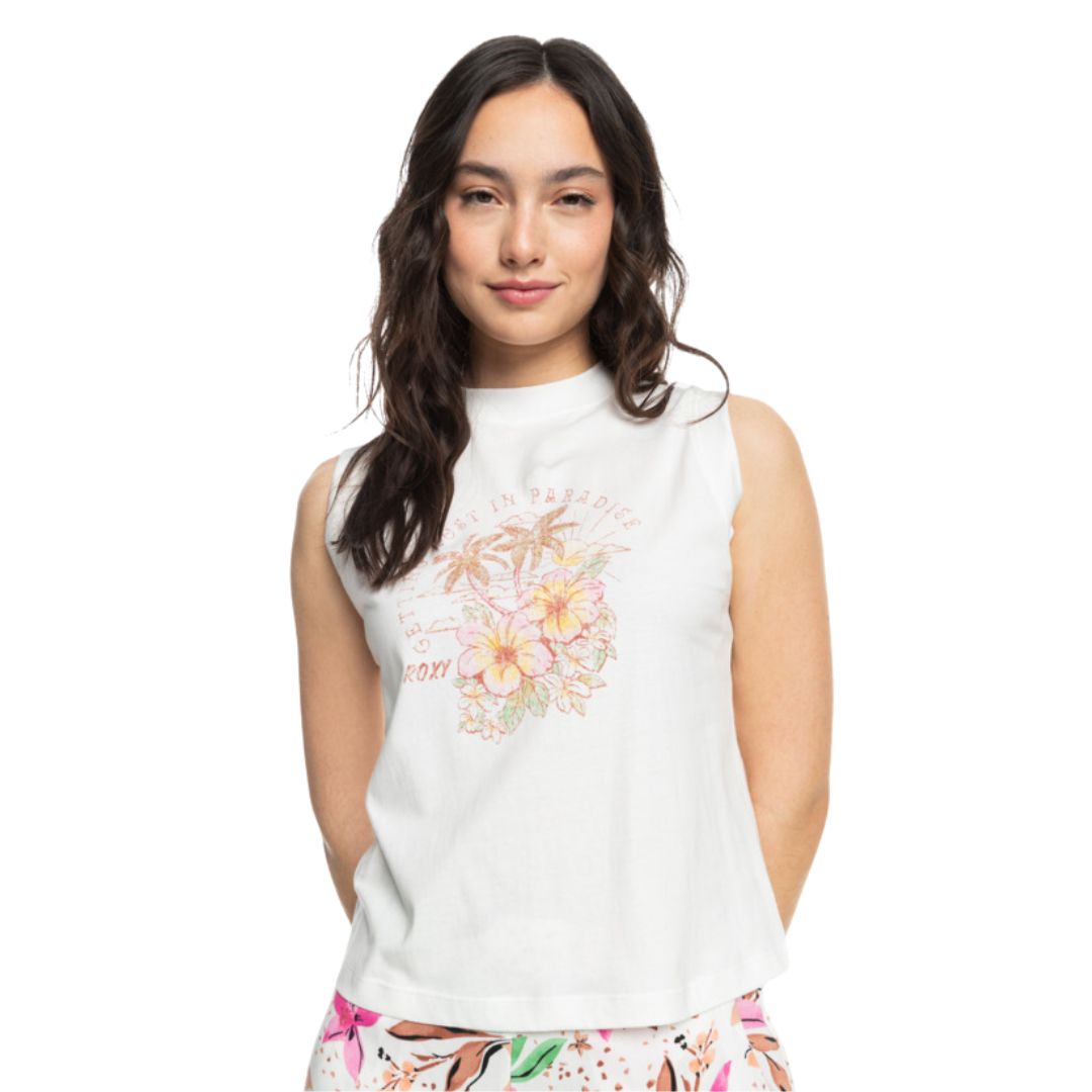 Wave Swell - High Neck Vest Top