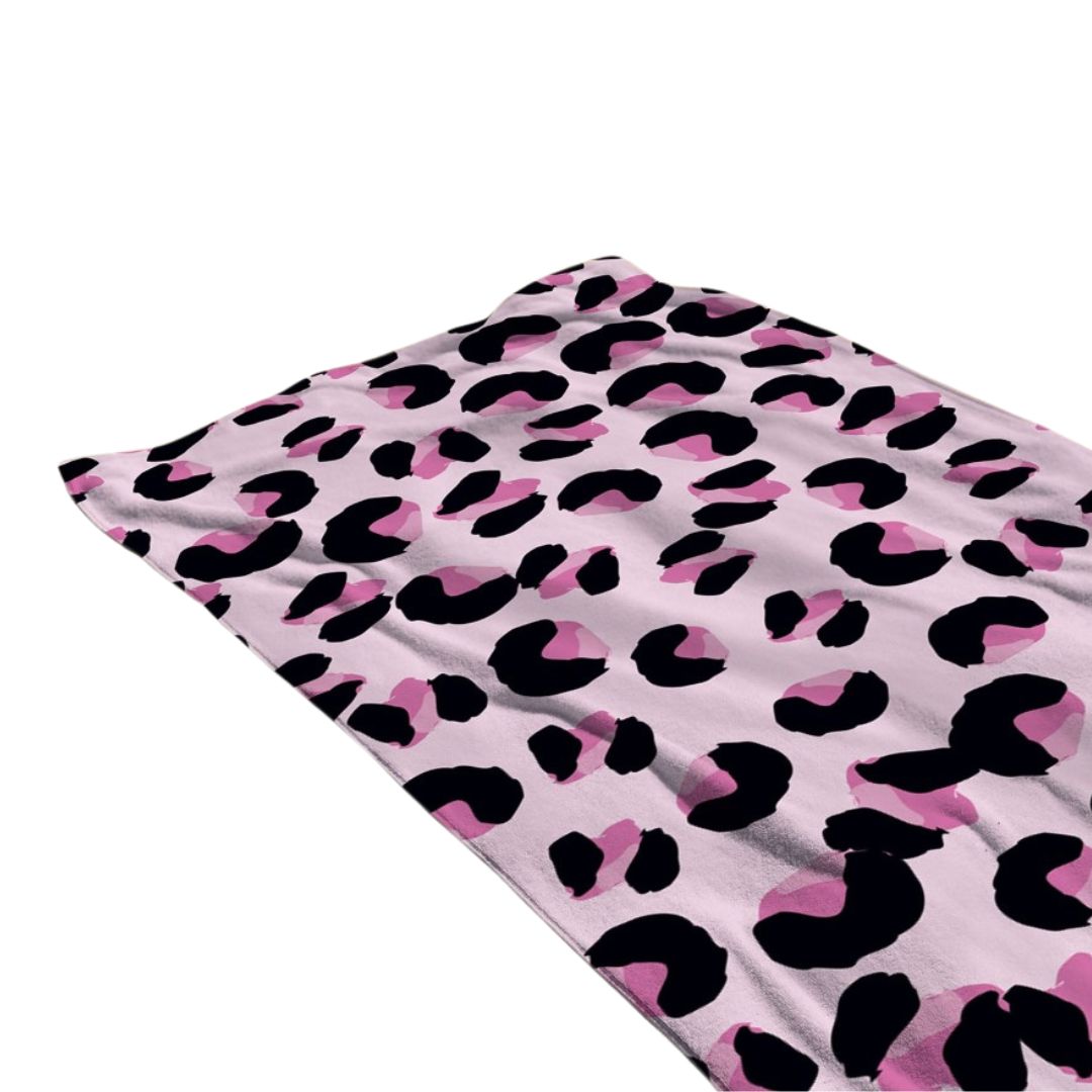 Printed Terry Microfiber Beach Towel