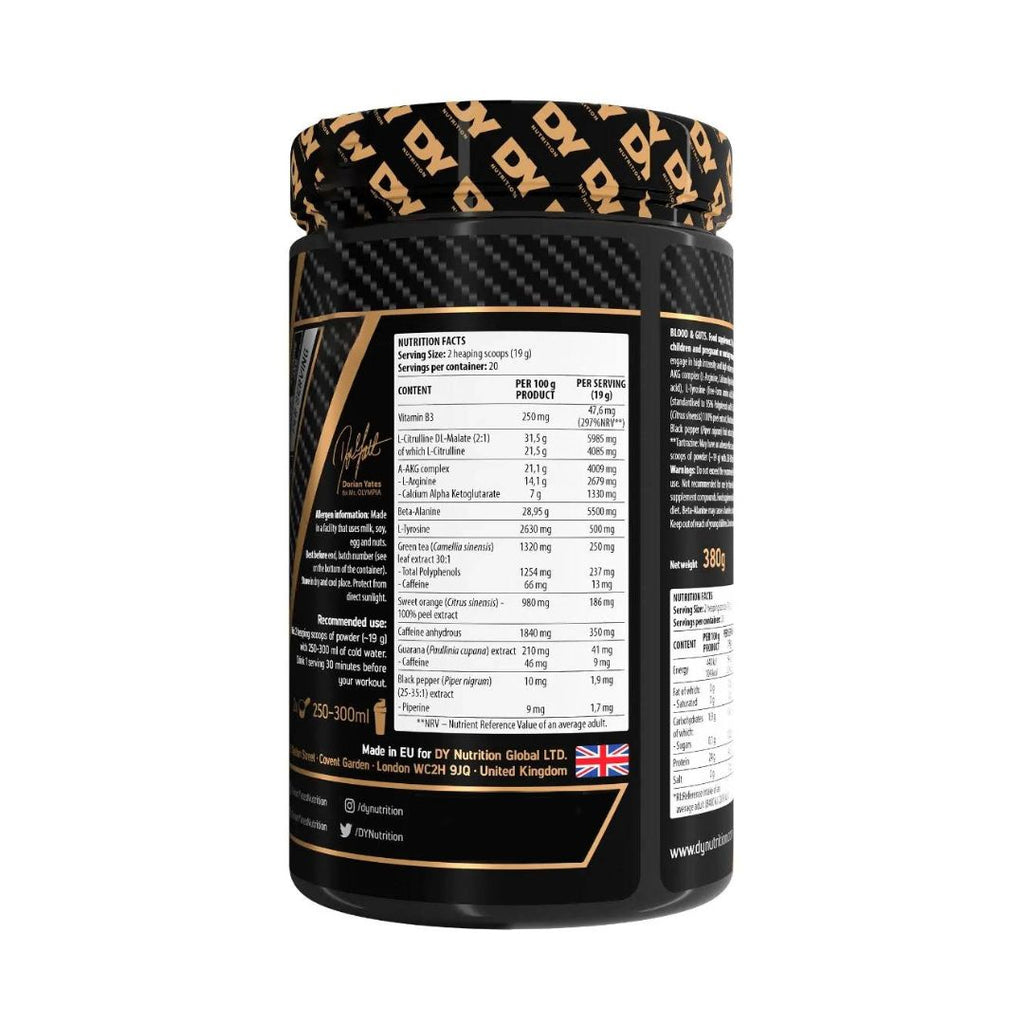 Blood & Guts The Mind & Body Pre-Workout 20Serv
