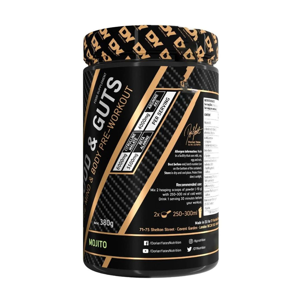 Blood & Guts The Mind & Body Pre-Workout 20Serv