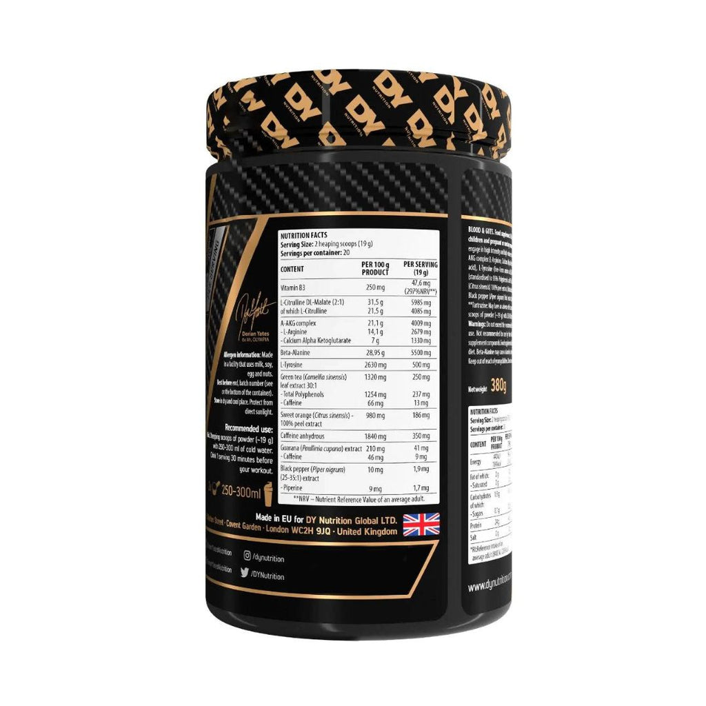 Blood & Guts The Mind Body Pre-Workout 20Serv