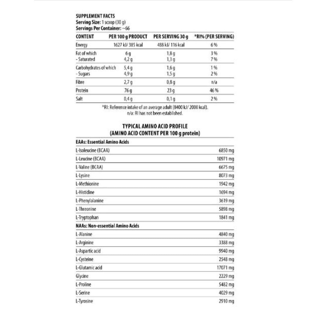 Shadowhey 100% Whey Protein Concentrate 66Serv-2000G-Chocolate