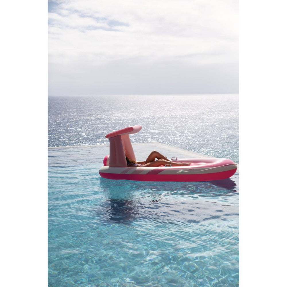 Pink Paradise Boat Mattress