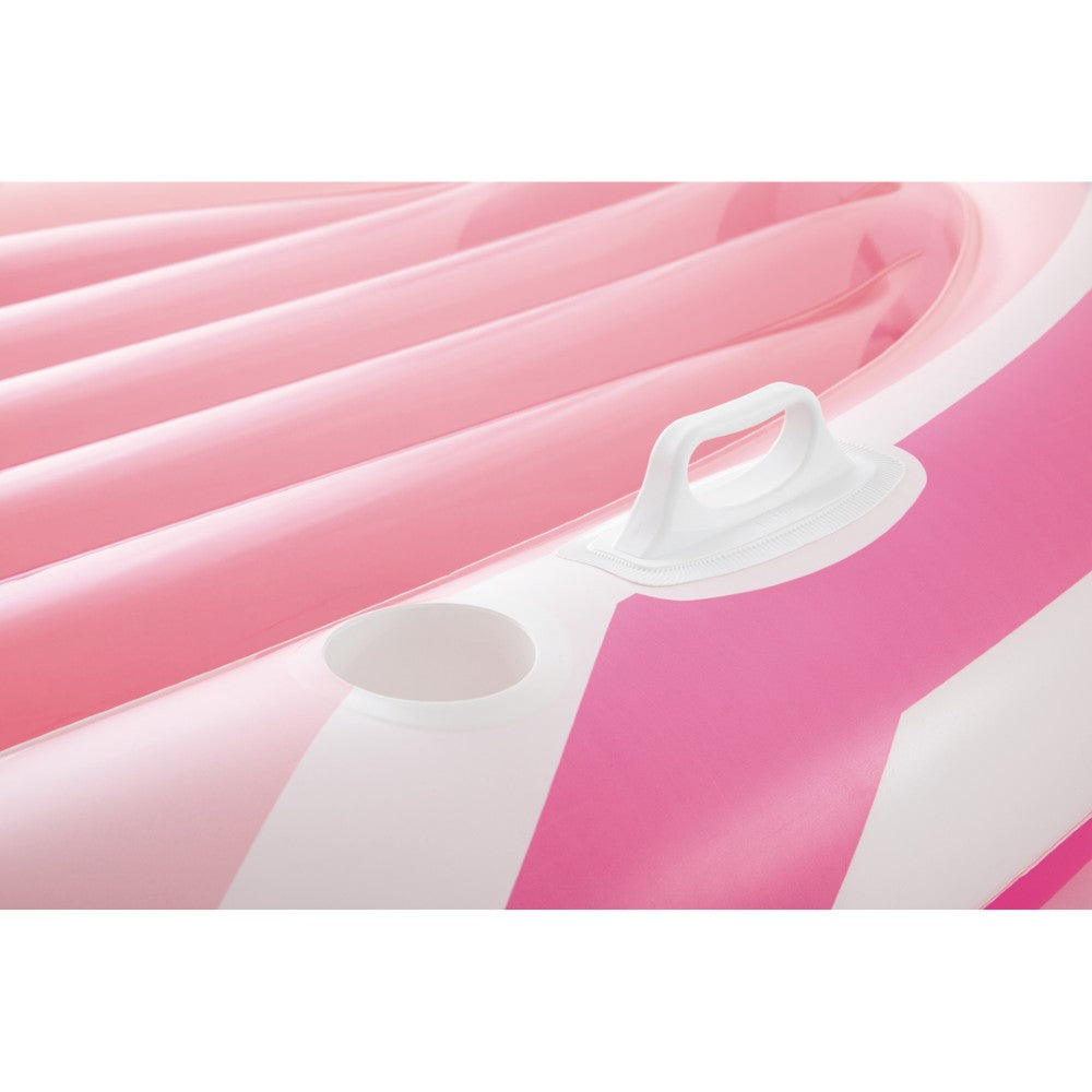 Pink Paradise Boat Mattress