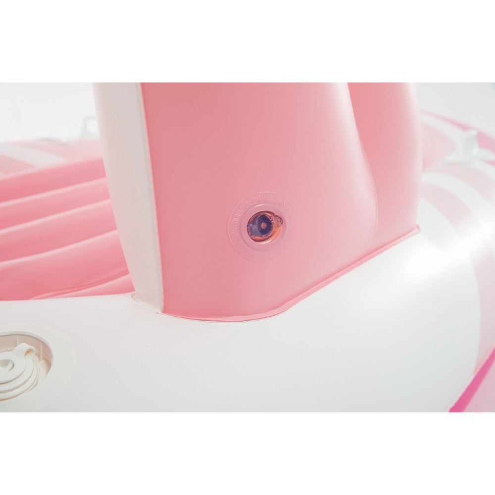 Pink Paradise Boat Mattress