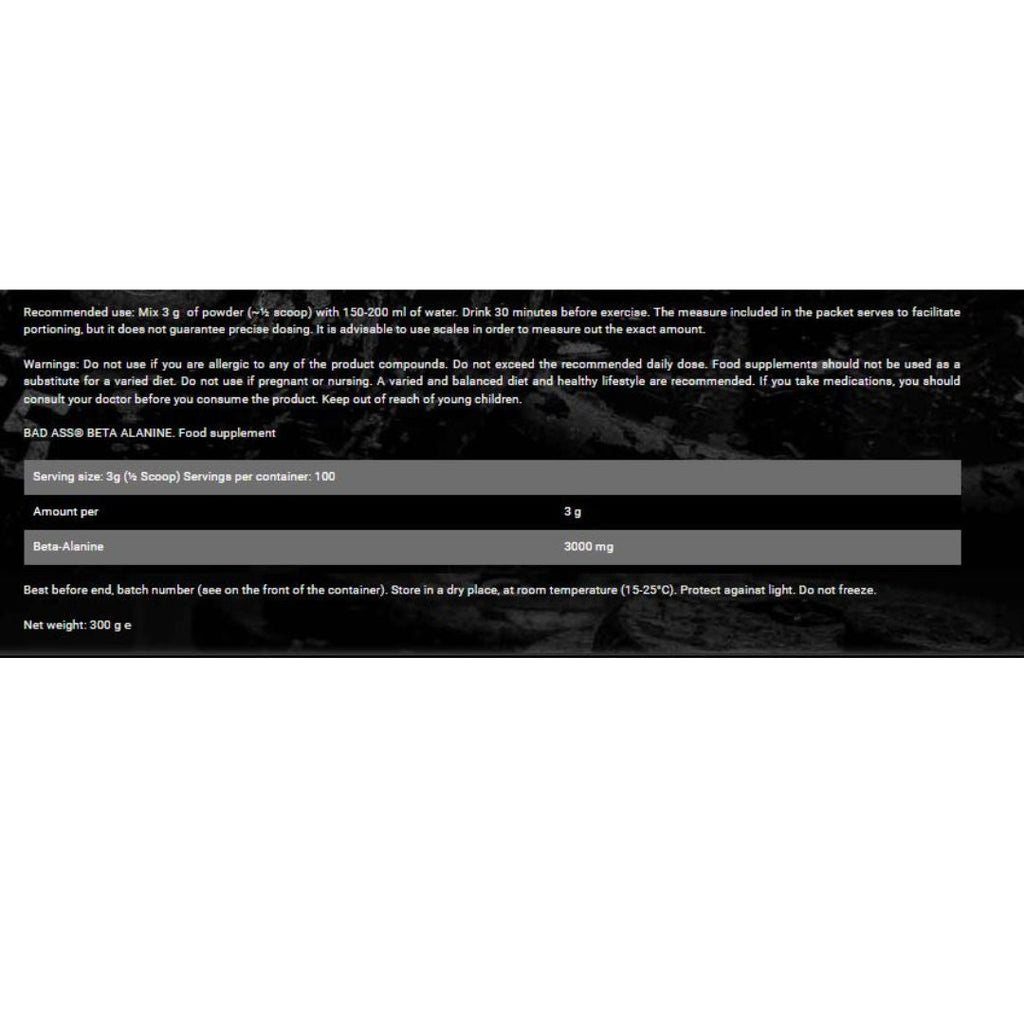 Beta-alanine-100Serv-300G-Unflavored