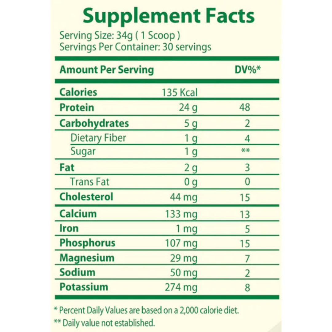 100% Whey Protein 30Serv-1020g-Vanilla