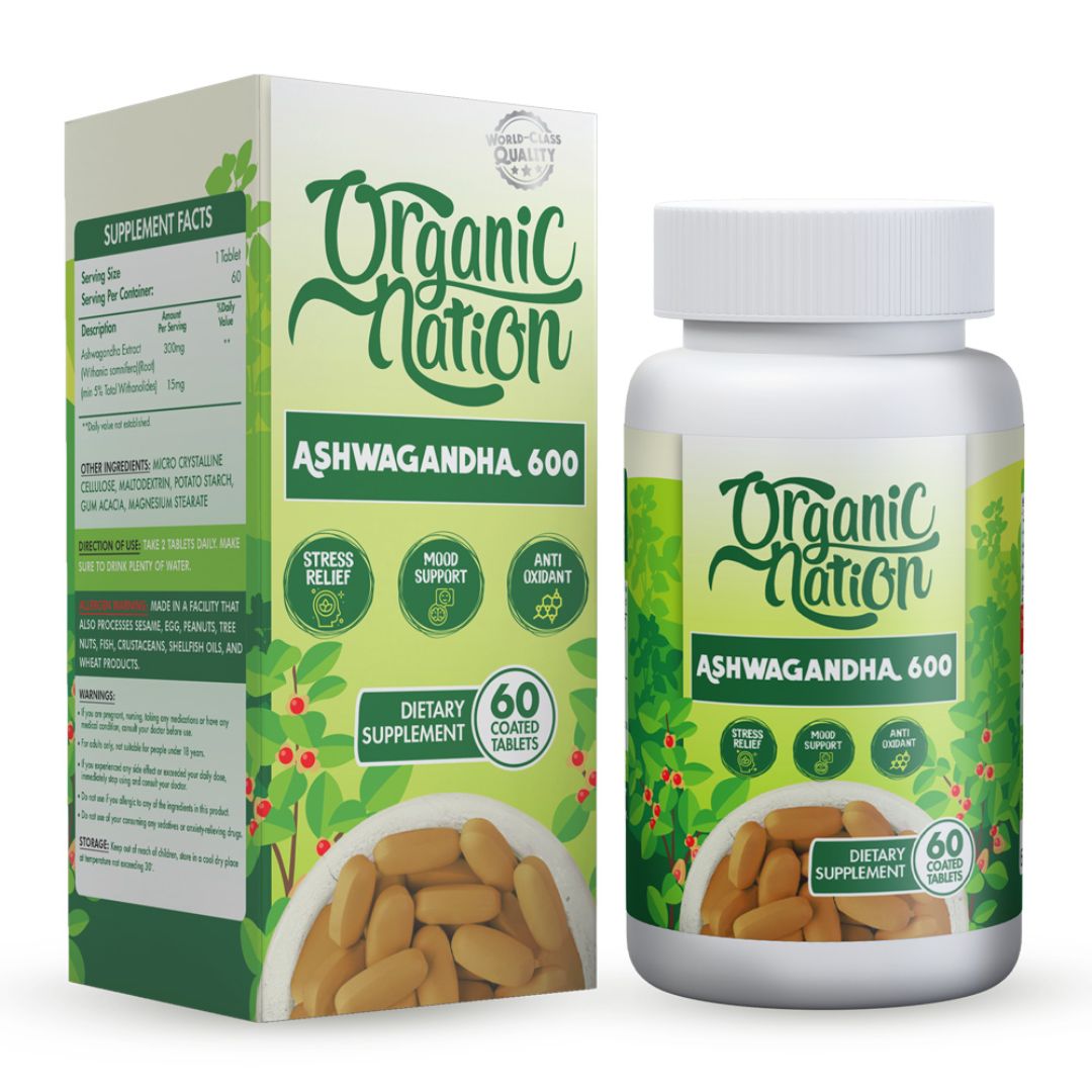 Ashwagandha 600-30Serv 60Tabs