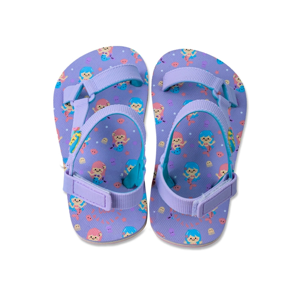 Lilac Mermaid Sling Sandals