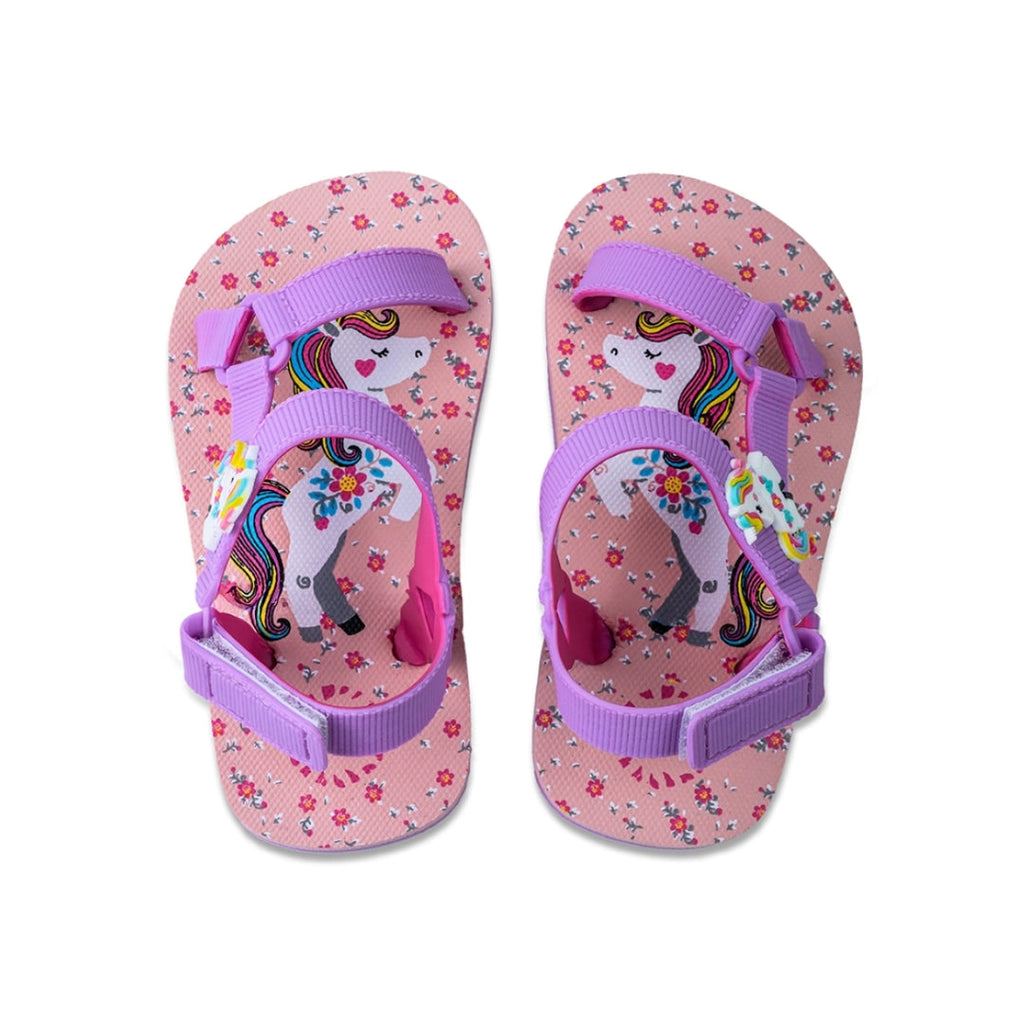 Unicorn Baby Rose Sling Sandals