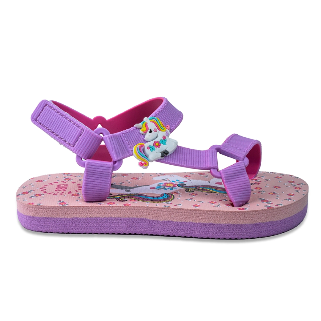Unicorn Baby Rose Sling Sandals