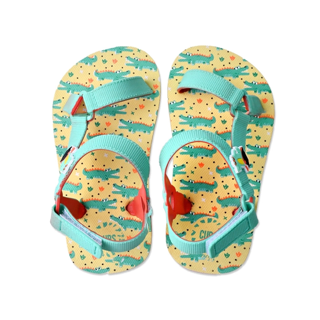 Surfing Croc Sling Sandals