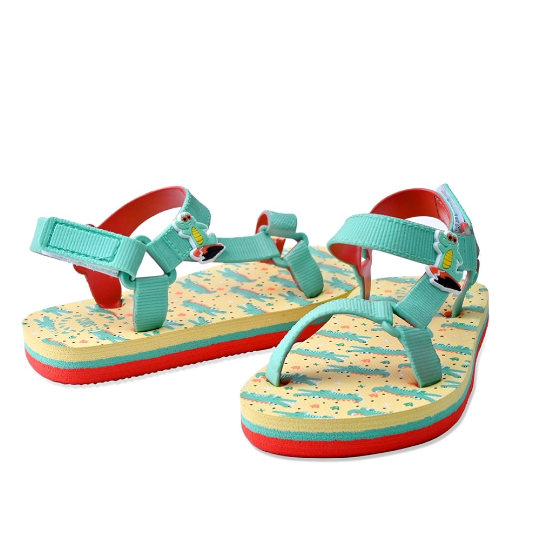 Surfing Croc Sling Sandals