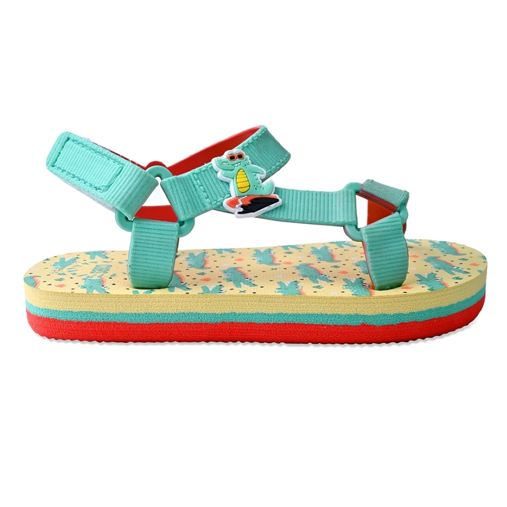 Surfing Croc Sling Sandals
