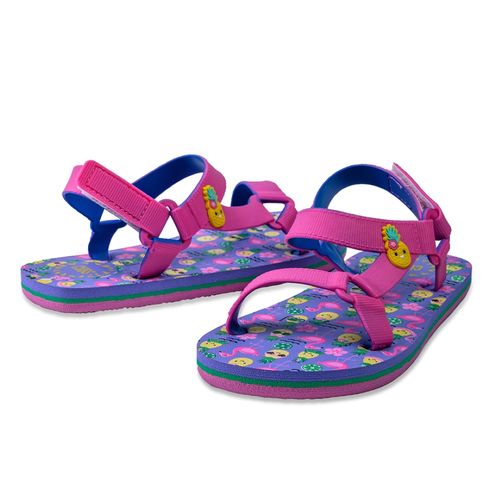 Cute Pineapple Sling Sandals