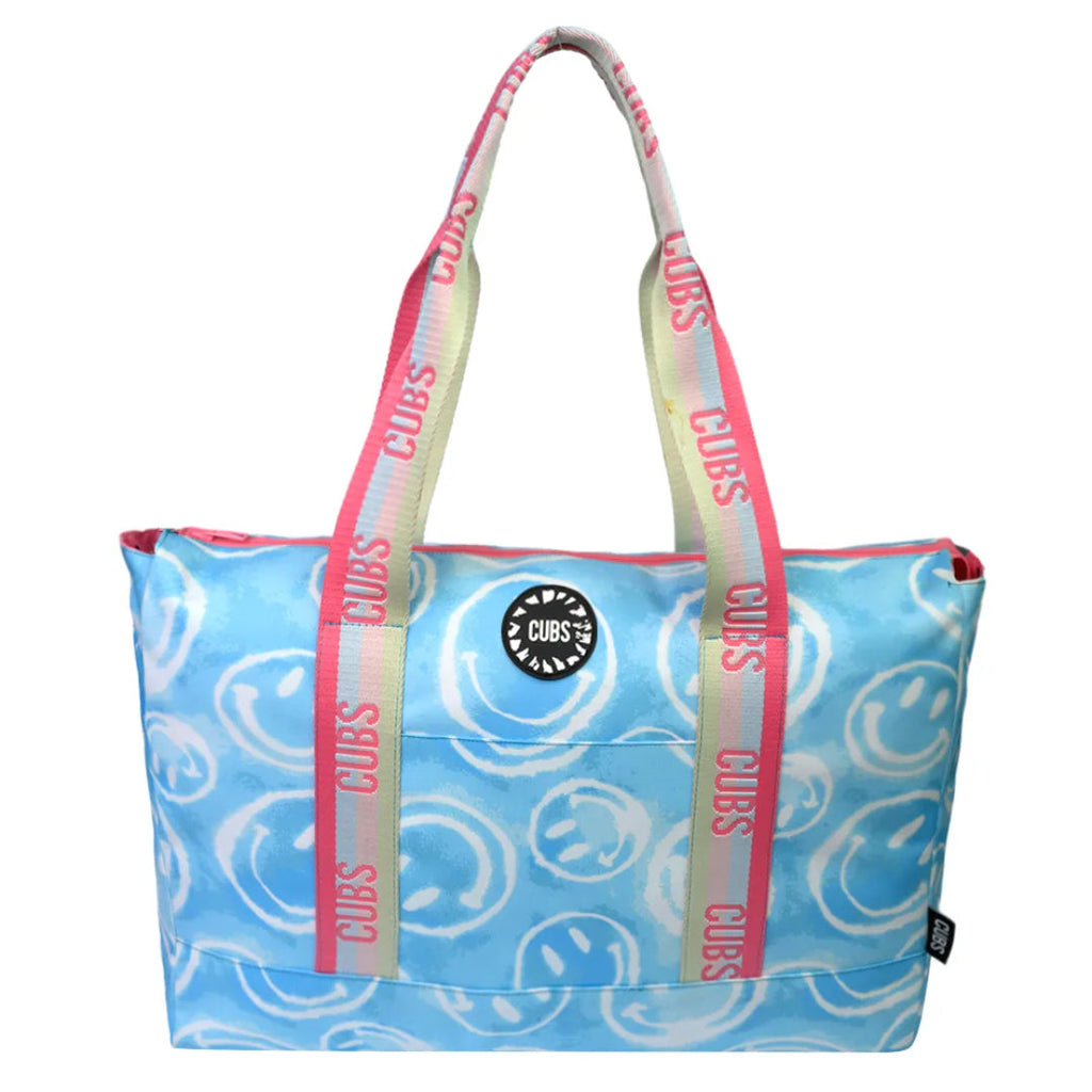 Watermelon Scales & Smiley Clouds Double Face Tote Bag