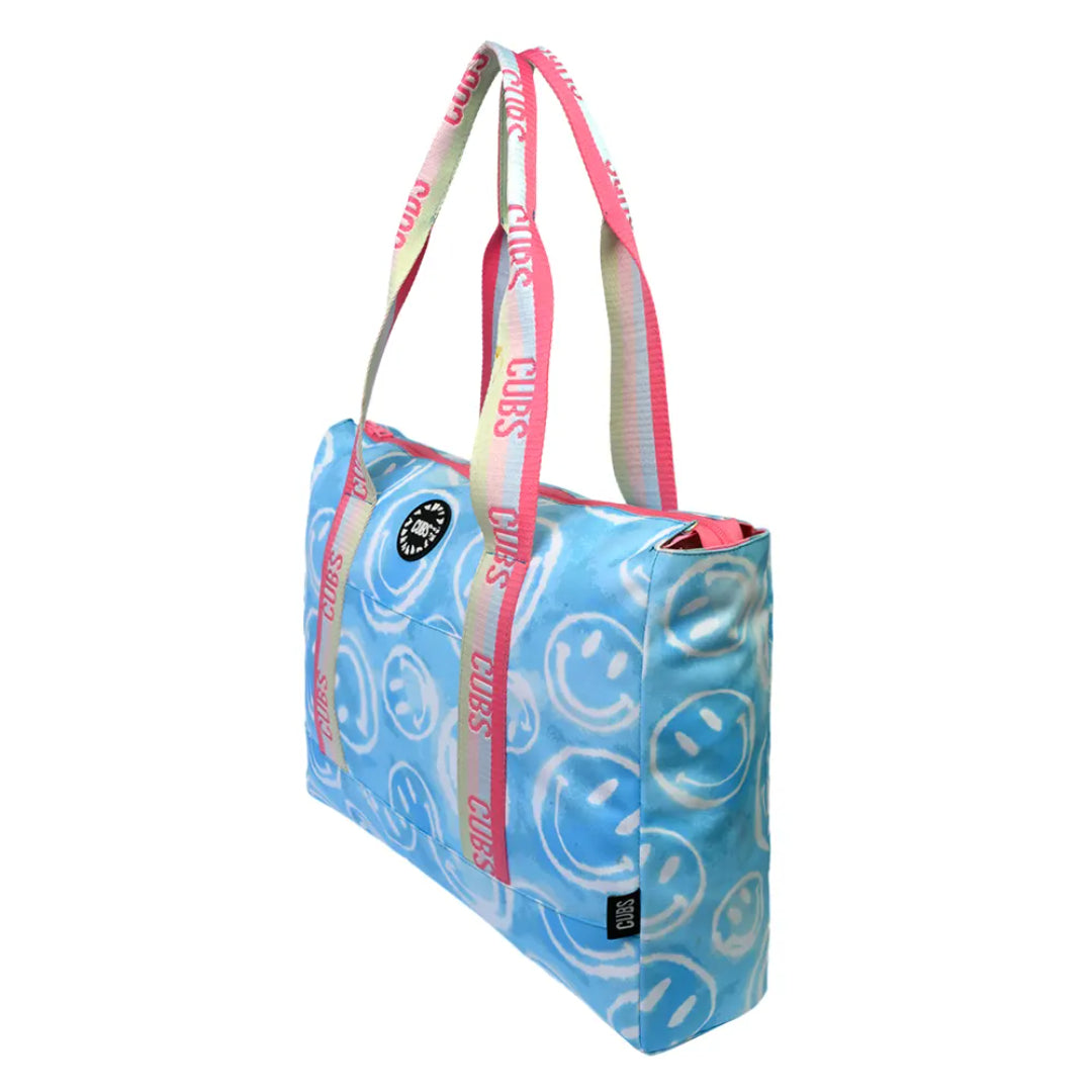 Watermelon Scales & Smiley Clouds Double Face Tote Bag