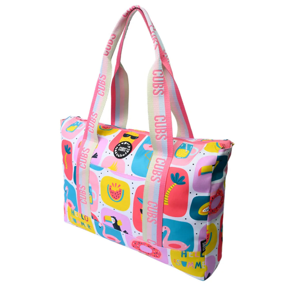 Summer Vibes All The Way Double Face Tote Bag