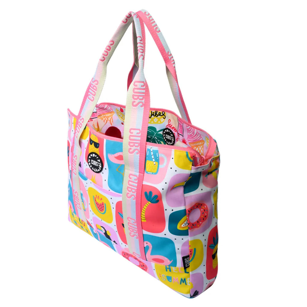 Summer Vibes All The Way Double Face Tote Bag