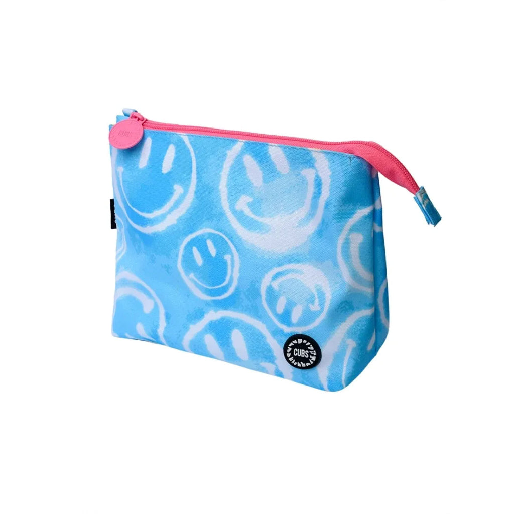 Smiley Clouds Medium Pouch