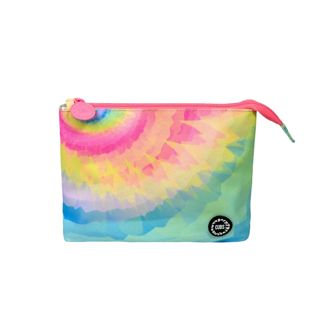 Pastel Tie Dye Medium Pouch