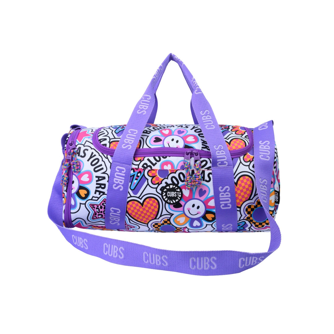 Bloom as You Are One Pocket  Duffel Bag Large