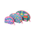 Flower Power Round  Multiuse Make Up Set