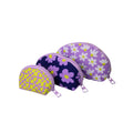 Lilac & Yellow Round Multiuse Make Up Set