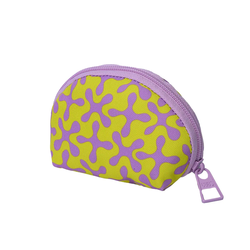 Lilac & Yellow Round Multiuse Make Up Set