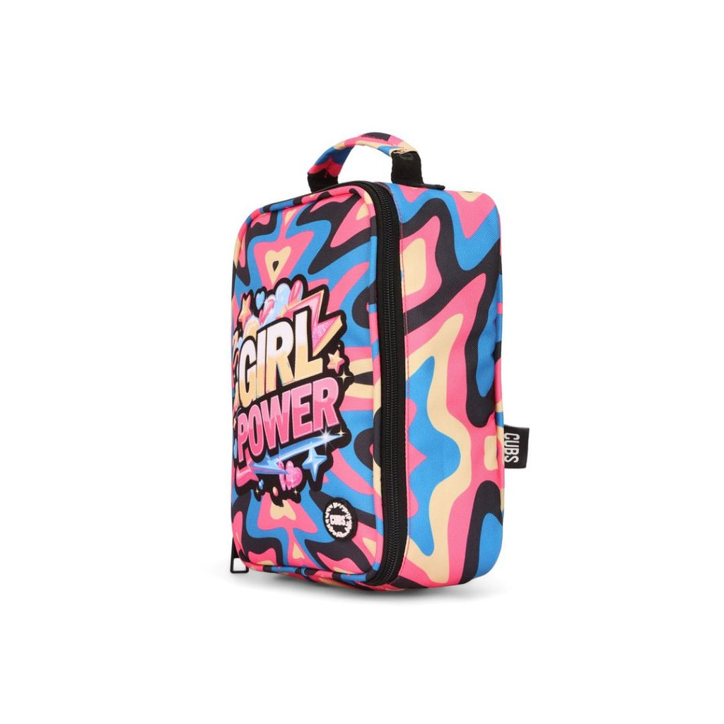 Girl Power Black Lunch Bag 5L