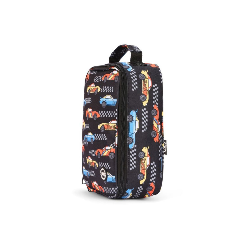 Black Racing Cars Lunch Bag 5L