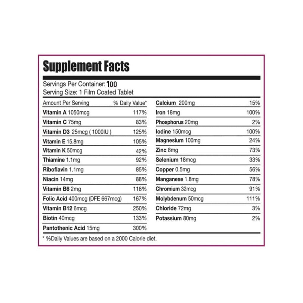 Limitless Woman Max 100 Tablets