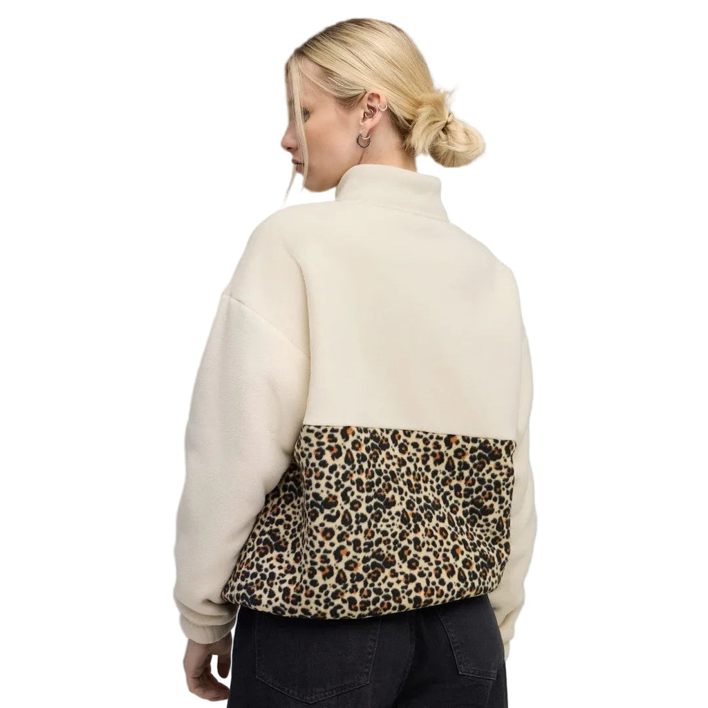 Essentials Graphic Animal Print Crewneck Sweatshirt