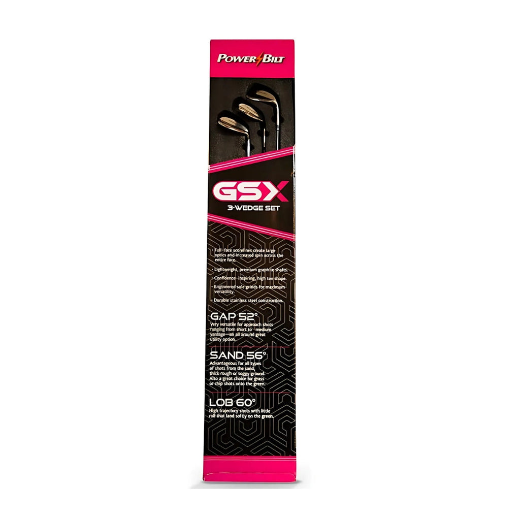 Gsx Wedge Pk Set (52-56-60)