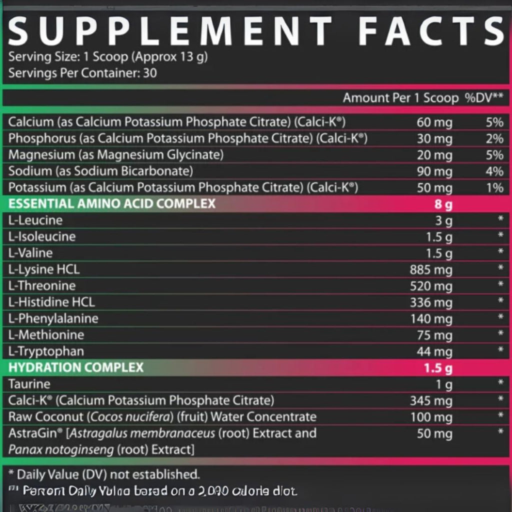 Eaa 30 Servings Apple Pear