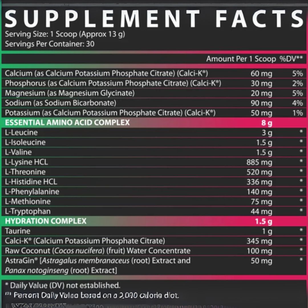 Eaa 30 Servings Apple Pear