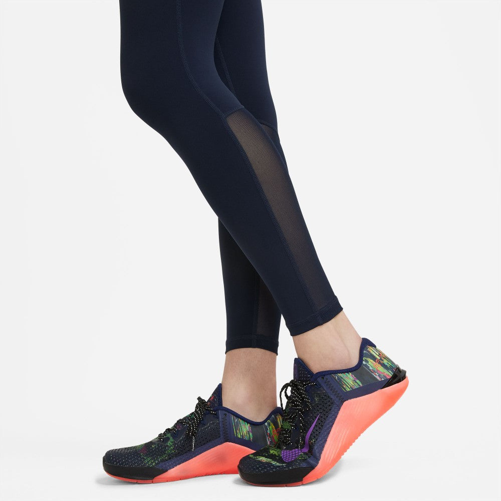 Pro Mid-Rise Mesh-Panelled Leggings