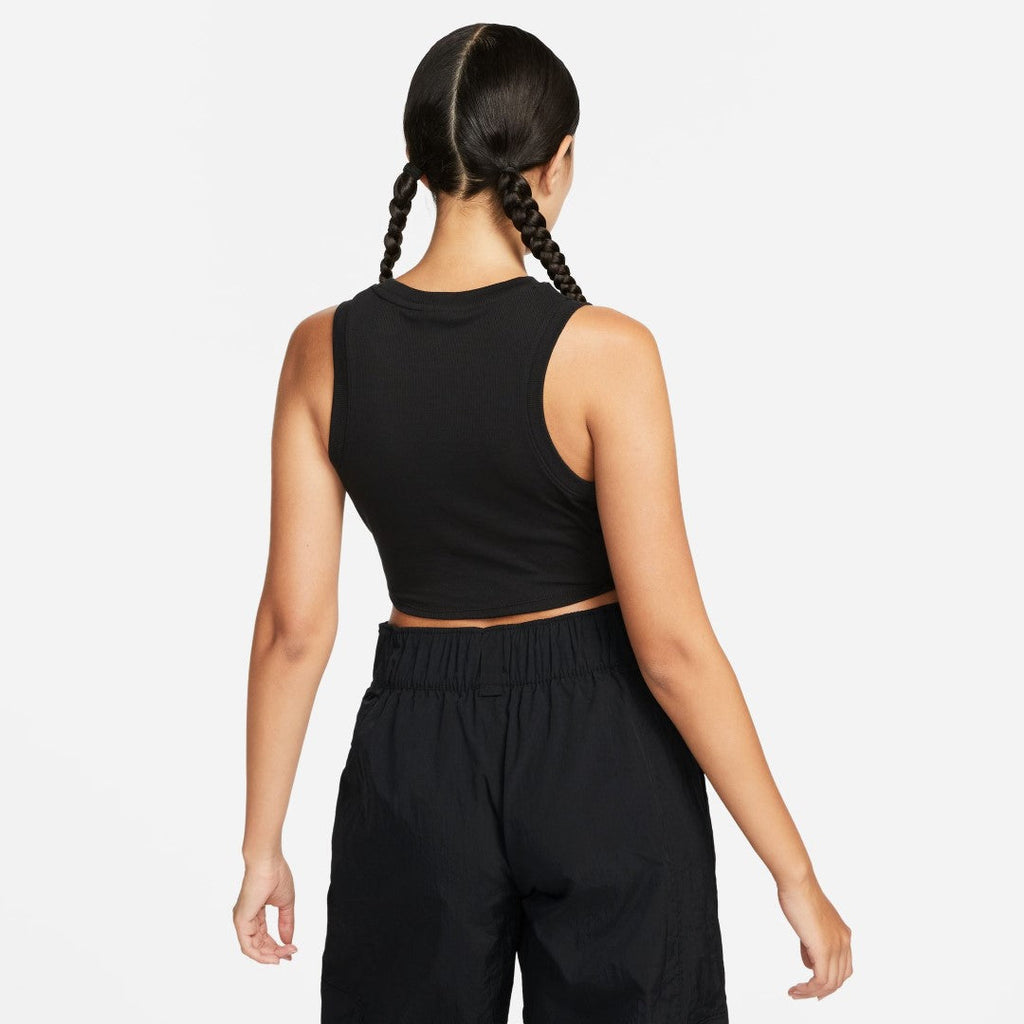 Chill Knit Cropped Ribbed Tank Top