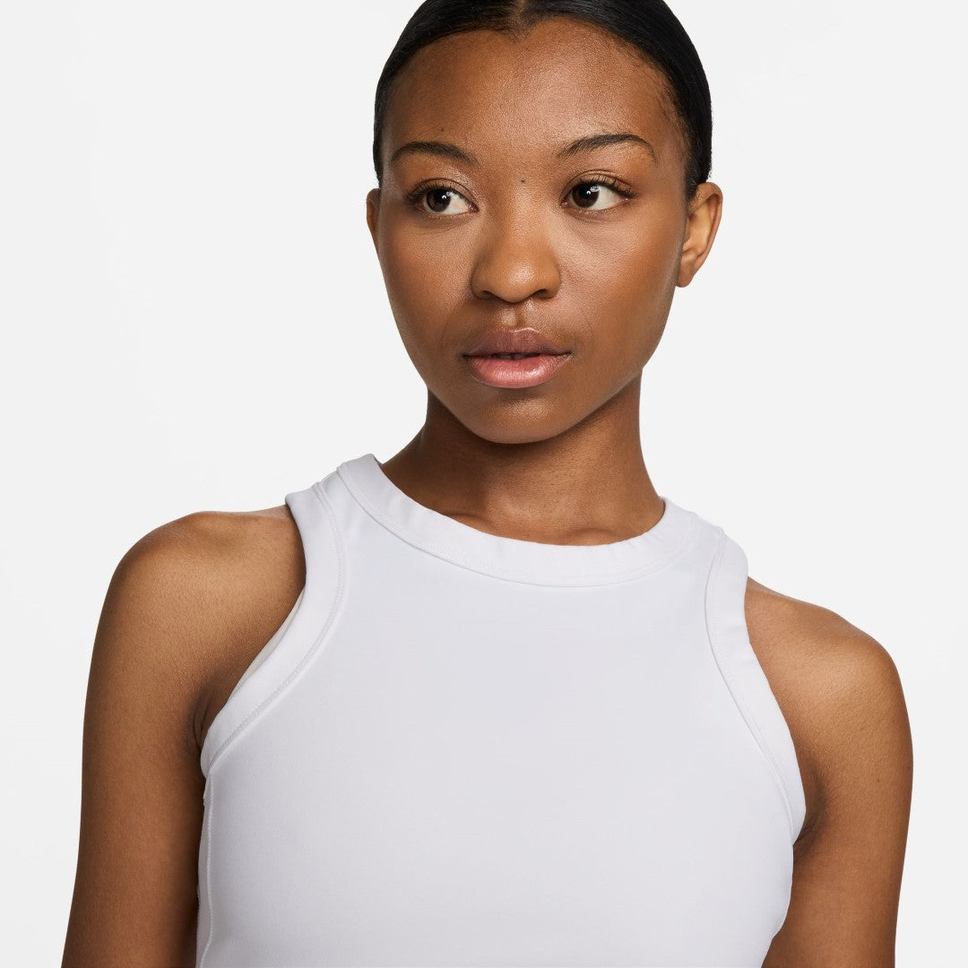 One Fitted Dri-FIT Cropped Tank Top