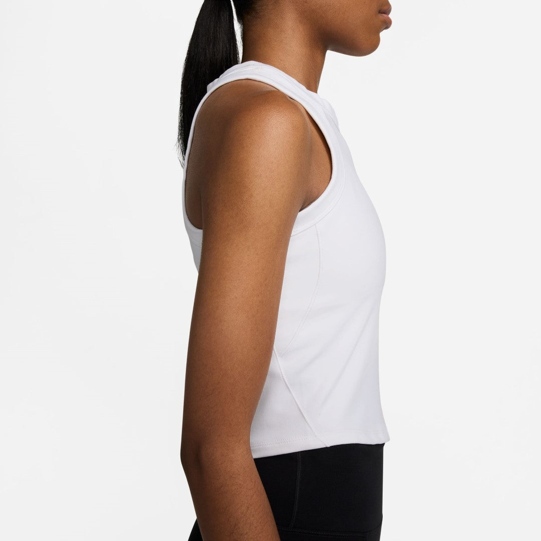 One Fitted Dri-FIT Cropped Tank Top