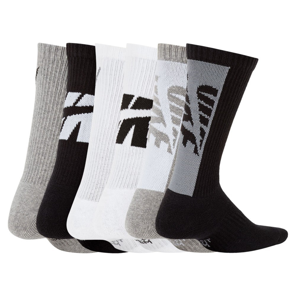 Everyday Cushioned Crew Socks (6 Pairs)