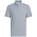 adidas Go-To Printed Stripe Polo Shirt - Wonder Blue/Collegiate Navy